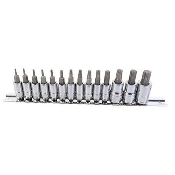 BS-2314T 지니어스비트소켓별비트소켓세트 1SET BS-2314T (1/43/8x14P)