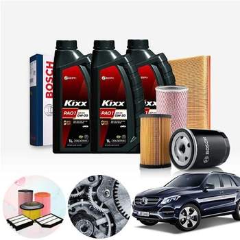 GLE350d W166 (OM642) 디젤 킥스파오1 0W30 0W40 합성엔진오일 필터세트 8리