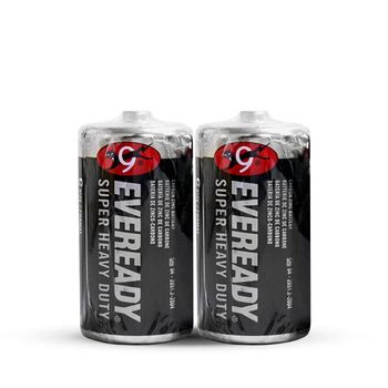 에너자이저 에버레디 슈퍼 헤비 듀티 망간 건전지 C 2개입