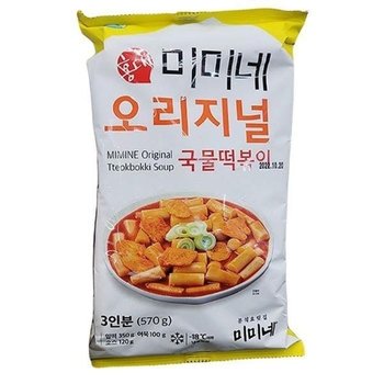미미네 오리지널 국물떡볶이 570G X 1개 81584