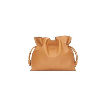 [해외] 로에베 Xl 플라멘코 클러치 인 나파 카프스킨 웜 데저트 A411X12X38-2586