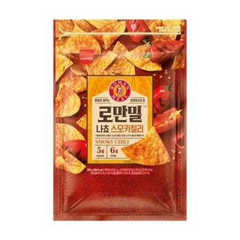 [JHQRV4P6_52EF](오티삼립)로만밀나쵸 삼립 칠리200g 10봉