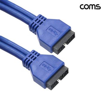 ToB Coms 메인보드 USB 3.0 20핀 M-M 연장 케이블 50cm 마더보드 20Pin 헤더 NC905 coms 거치대