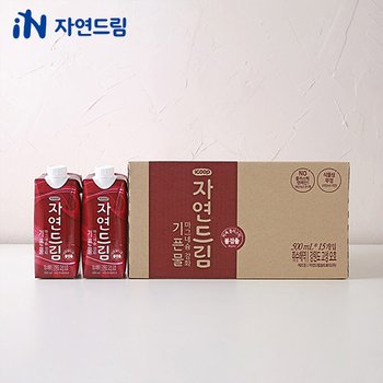 자연드림 마그네슘강화 기픈물 500ml x (15개입) (멸균종이팩/심층해양수)