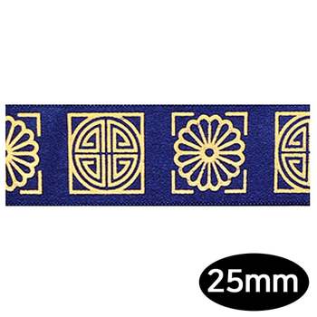 금박리본 전통문양 A 8yd 잉크 리본 25mm