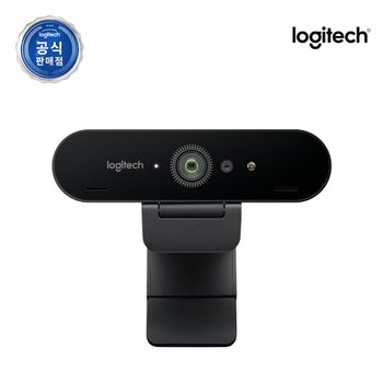 로지텍코리아 BRIO 4K Ultra HD 화상회의 웹캠/30FPS 4K/USB-C타입/자동초점/5배줌