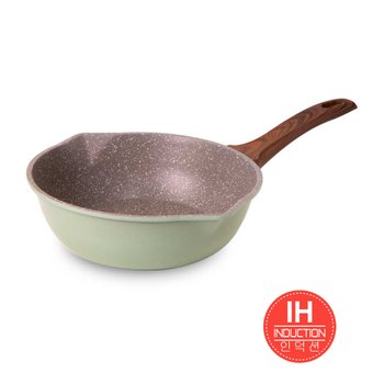 글램레트로 수구24cm 궁중팬 올리브 인덕션용