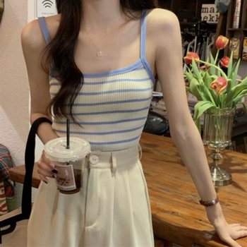 감성 탱크탑 깔끔한 캐주얼 휴가룩 여 GNO41379