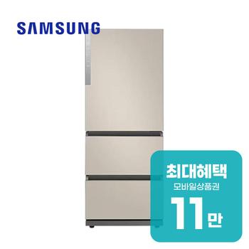 삼성 비스포크 김치플러스3도어 김치냉장고 328L RQ33DG71J2ET 렌탈 60개월 월 39900원
