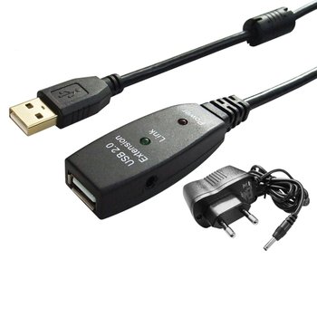 (대원티엠티) DW-USBEP-15M USB2.0 리피터 15M 유전원