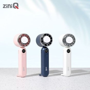 지니큐BLDC 저소음 핸디 휴대용미니선풍기 무선선풍기