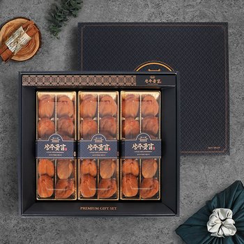 [9월7일 순차출고][지정일출고][보자기 동봉][잇담]상주곶감 건시 30입 선물세트 (50g내외)[SSG상품권이벤트]