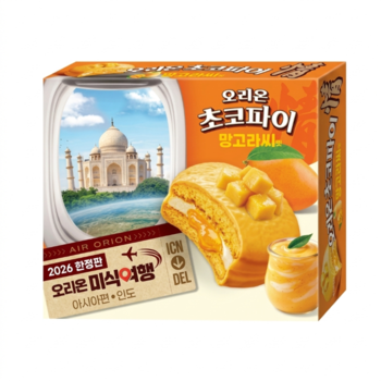 오리온 초코파이 망고라씨맛 408g