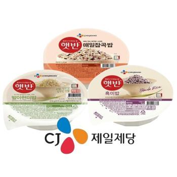 CJ 햇반 210g 36개 발아현미밥 잡곡밥 흑미밥 (S13030219)