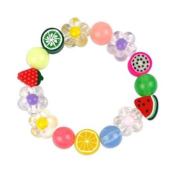 과일 모티프 팔찌 핸드메이드 액세서리 만들기 졸업생 선물