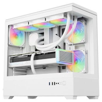 컴이지 킹덤 비바리움 맥스 미들타워 케이스 화이트