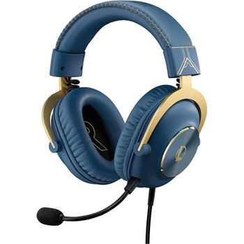 [해외] 독일 로지텍 게이밍 헤드셋 Logitech G PRO X Gaming Headset - Blue VO!CE Microphone Comforta