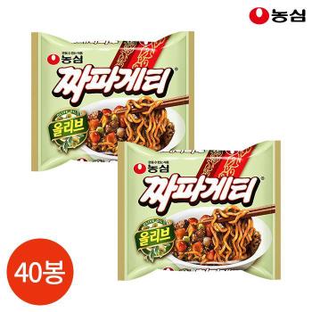 농심 올리브 짜파게티 140g x 40봉 (S10514913)