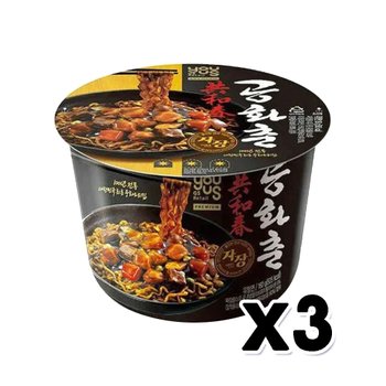 공화춘 짜장 큰컵 유어스 자장큰컵 160g x 3개