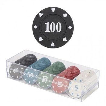 카지노 칩 포커 세트 100P 트럼프게임
