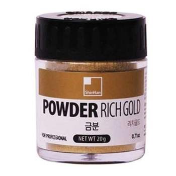 신한 전문가 메탈릭 파우더 금분 리치 골드 30ml 개(1개입) 학습준비 미술시간 제품