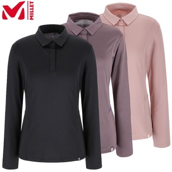 밀레 [신상특가할인] 여성봄가을 르아 카라 티셔츠_MVRFT802CI_US
