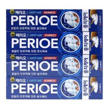 샤인빈 캐비티케어 알파치약(150gX4개입) 치약 치약세트 치약선물 양치습관 양치관리