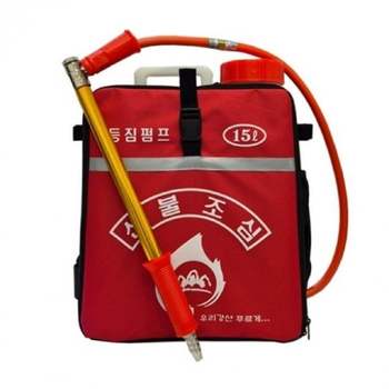 배낭식 소방펌프 산불진압용 15L 레드 기본형