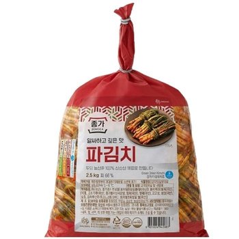 [종가집] 종가 알싸하고 깊은맛 파김치 2.5kg 신선한재료 멸치액젓