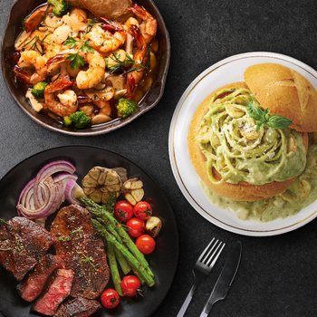 블랙라벨 시그니처 SET (블랙라벨스테이크+감바스알아히요+바질크림빠네) (냉장)