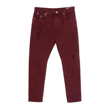 [해외] 브루넬로 쿠치넬리 스트레이트 팬츠 M237UX2340C7030 Burgundy
