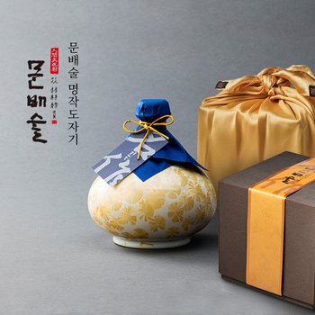 문배주양조원 문배주 명작 1000ml 40도 도자기(보자기 포장)
