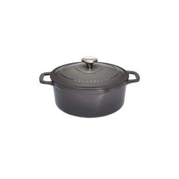 CHASSEUR 무쇠주물 양수냄비 20cm (PUC472089) (캐비어)