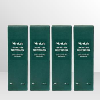 바이브랩 리바이 솔루션 안티 헤어 로스 스칼프 프로틴 트리트먼트 200ml 4개 / (S51815309)