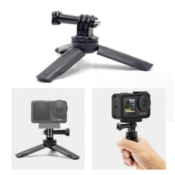 오즈모액션5삼각대 DJI 오즈모 액션5 프로 4 3 호환 초미니 핸드그립 삼각대 거치대 세트