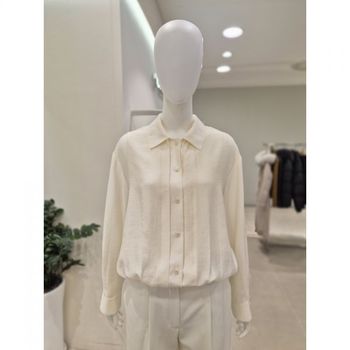 수량한정 M328 밑단 밴딩 카라 블라우스 NJW6MB328 2728910