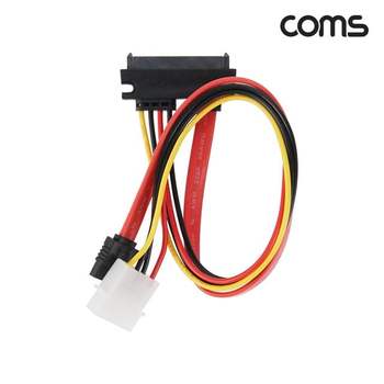 SATA 22핀 to IDE 4핀 SATA3 전원 데이터 어댑터 30cm 스토리지 확장 젠더