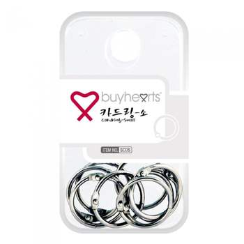 바이하츠 실버카드링 소 SCDS / 지름 2cm 세트용 개(1개입) 100g실버바