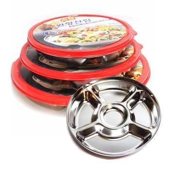 음식저장 반식보관 스테인소재 여섯칸 대형