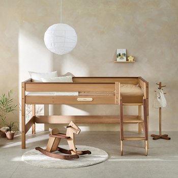 CHUZHOU SOOPSORI Co.,Ltd. 우드베어키즈 낮은벙커침대 원목가구 어린이침대