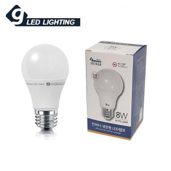 건식8W 전구색 LED전구 컨버터 내장형 램프다마 (S35405144)