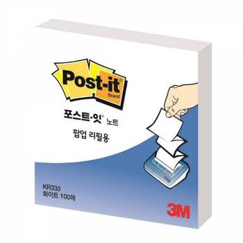 TBZ LC34BW01 팝업리필KR-330화이트(76X76mm100장1패드))