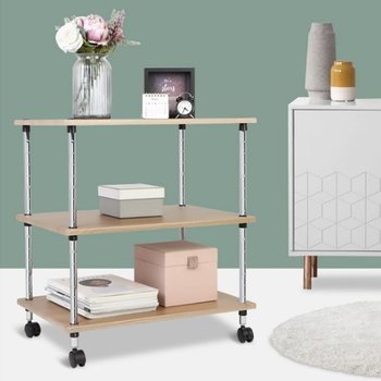 틈새 이동식 트롤리 협탁 3단 팬트리 미니 선반 TV선반 텔레비전선반 테레비선반 다용도