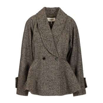 [해외배송] 끌로에 울 더블브레스트 블레이저 CH26SMA60263 94Q