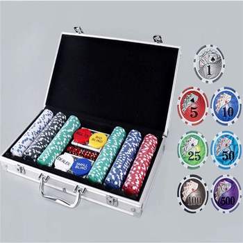 국제규격 카지노칩세트 포커게임 카드게임 200P 300P 올인원세트