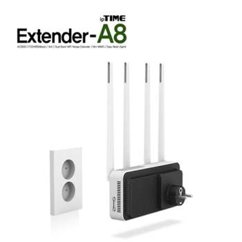 ipTIME(아이피타임) EXTENDER-A8 AP/무선확장 부품 소모품 자재 파츠
