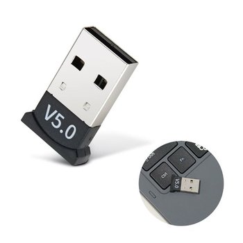 블루투스 5.0 무선 연결 소형 미니 USB 동글 커넥터 키보드 태블릿 (WBD7A41)