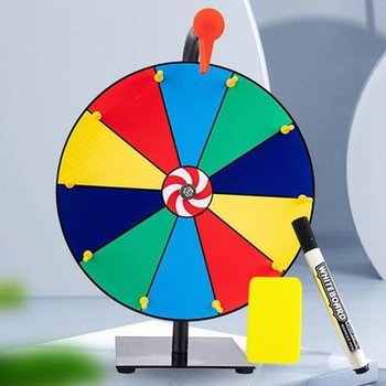 룰렛 돌림판 룰렛판 돌리기 복불복 게임 30cm M12755_WF3A17E