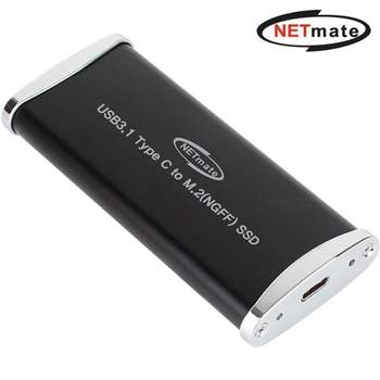 USB3.1 Gen2 Type C M.2(NGFF) SSD 케이스(SSD미포함) 네트워크용품 랜용품 pc용품 pc주변기기