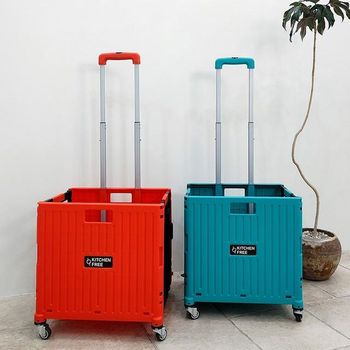 스피니4륜 박스형캐리어Ws-14A 접이식쇼핑카트 4바퀴